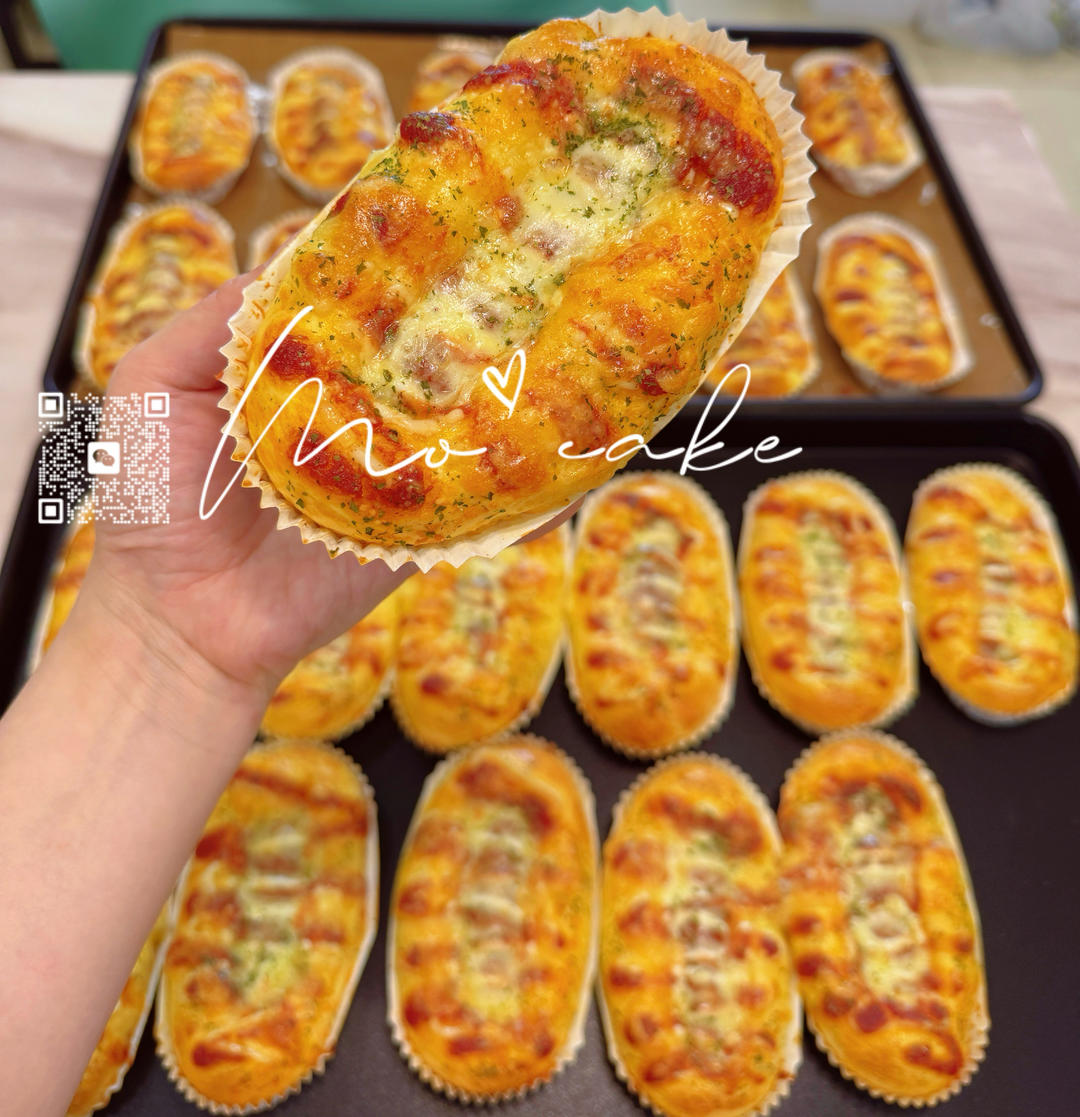 一个面团撑起一家店的台式面包—香肠面包