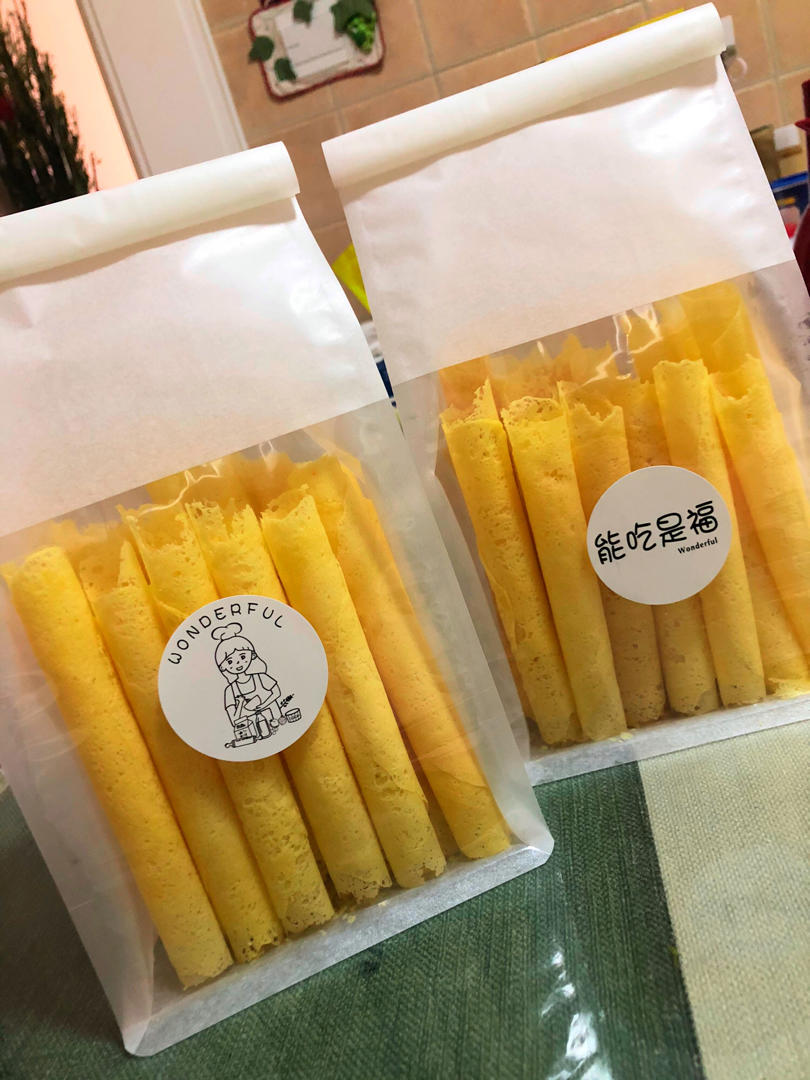 不输美心的酥香蛋卷，真正酥掉渣