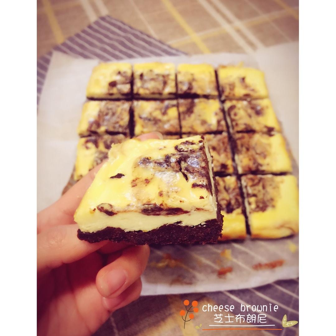 芝士布朗尼蛋糕 Cream Cheese Brownie