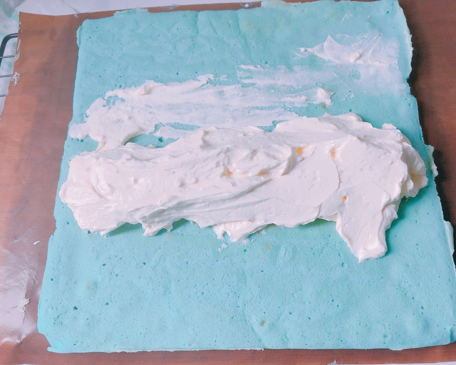 蓝天白云天使蛋糕卷的做法 步骤3