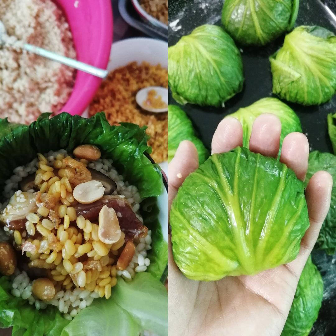 高州的籺—糯米生菜包
