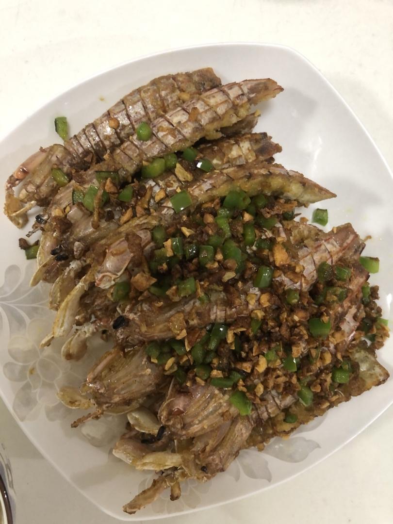 椒盐皮皮虾
