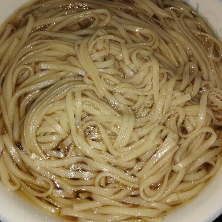 小葱麻油酱油面