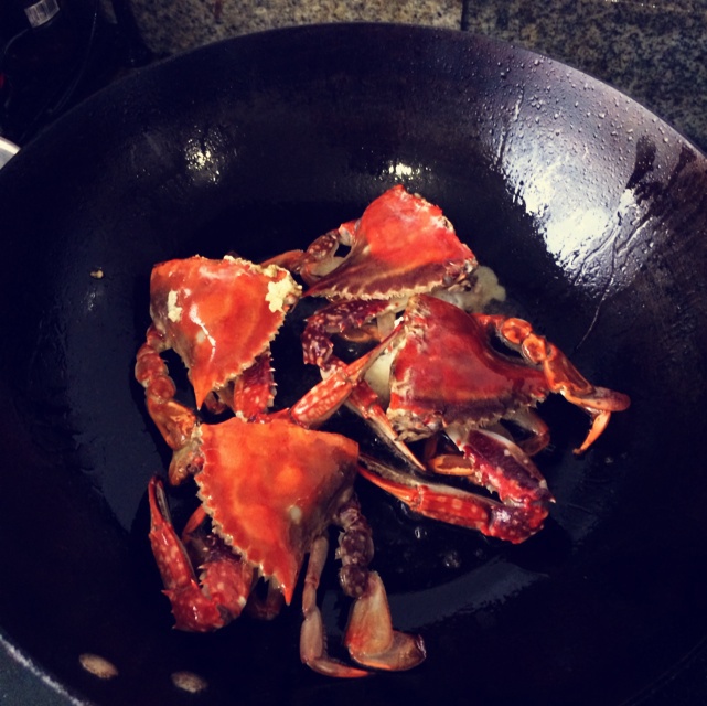 红烧酒酿螃蟹脚