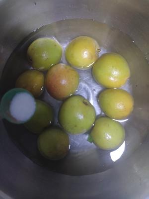 腌青杏【原味和酸梅味双口味】的做法 步骤2