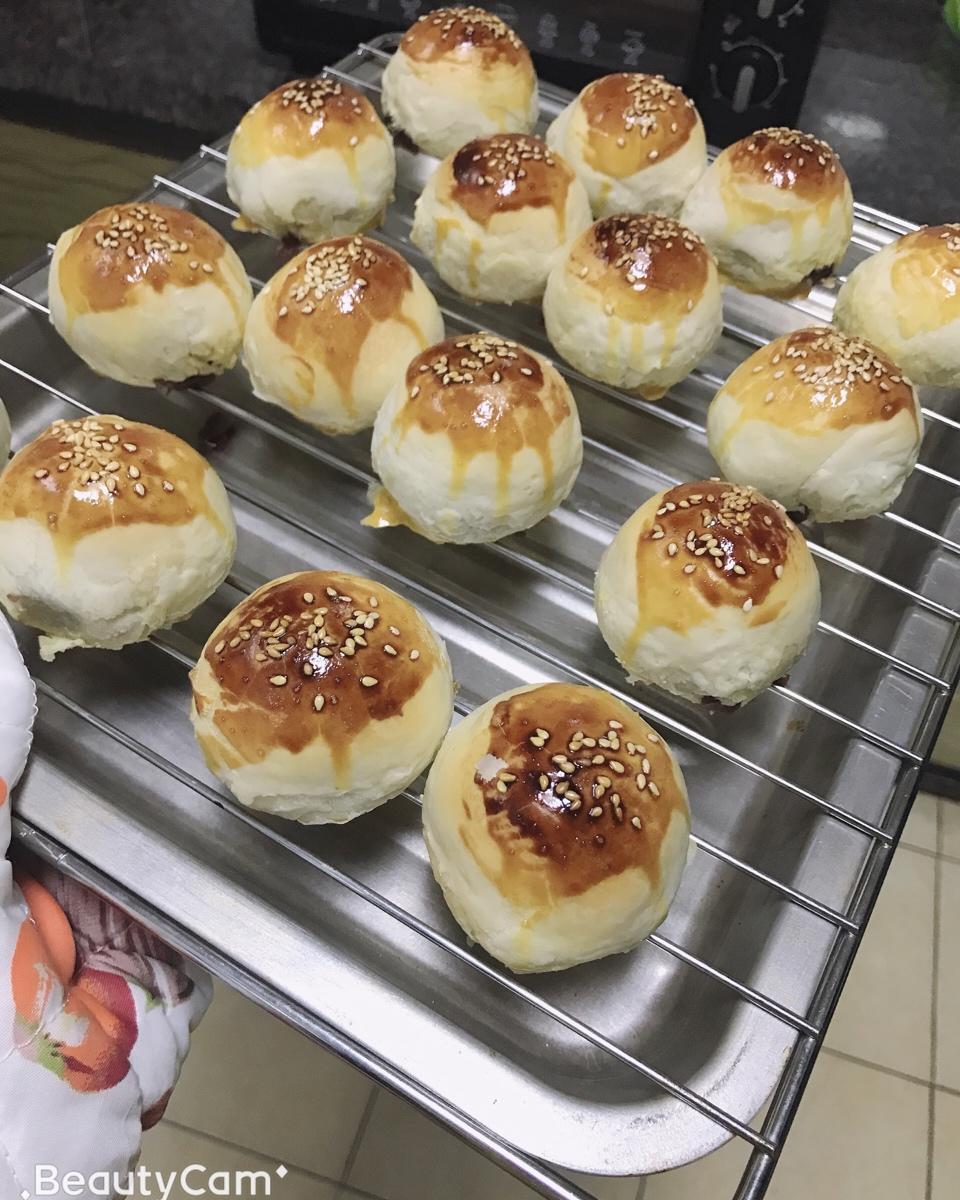 免揉免松弛超快手不破酥不混酥的蛋黄酥—新手一看包会