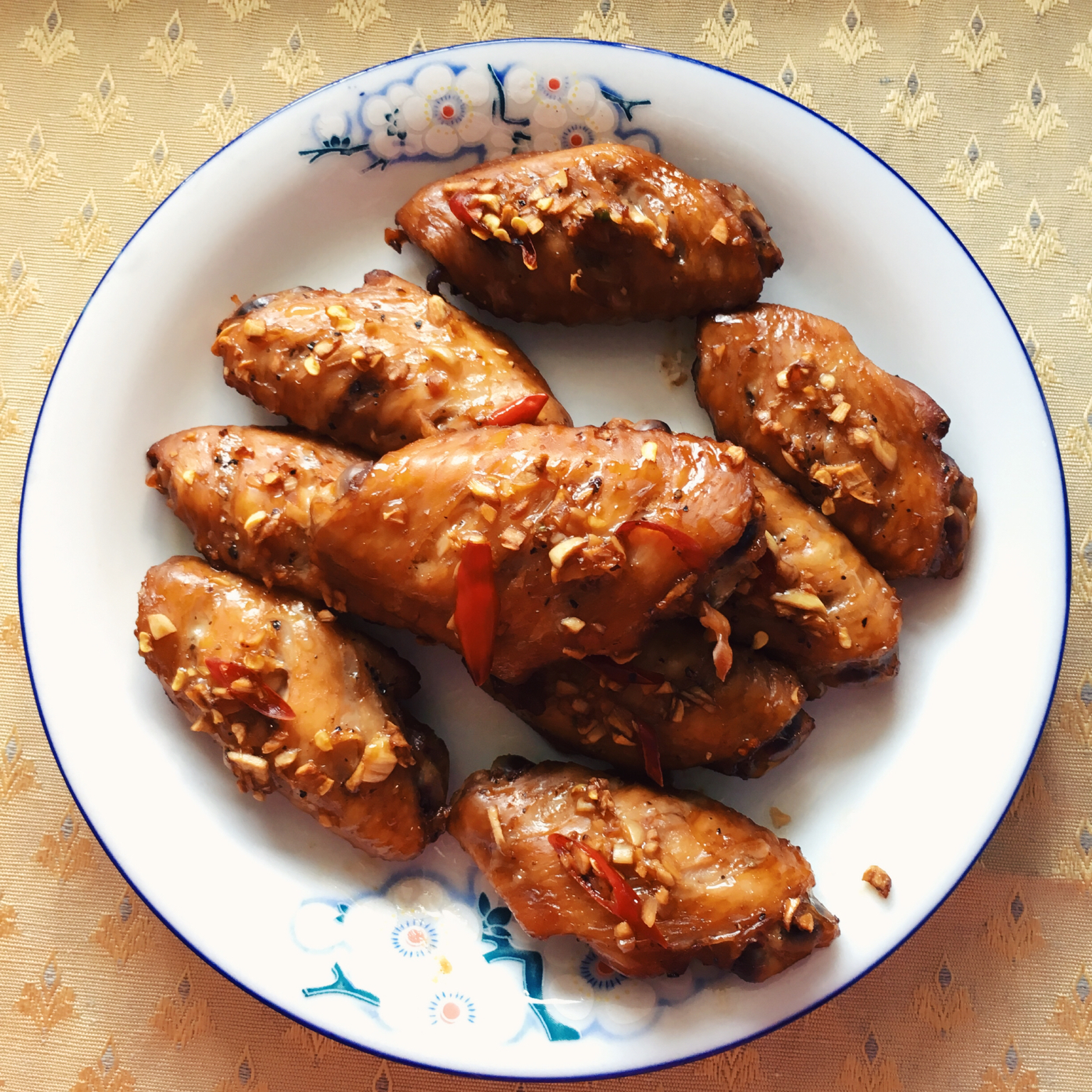 烤鸡翅（自制腌料）