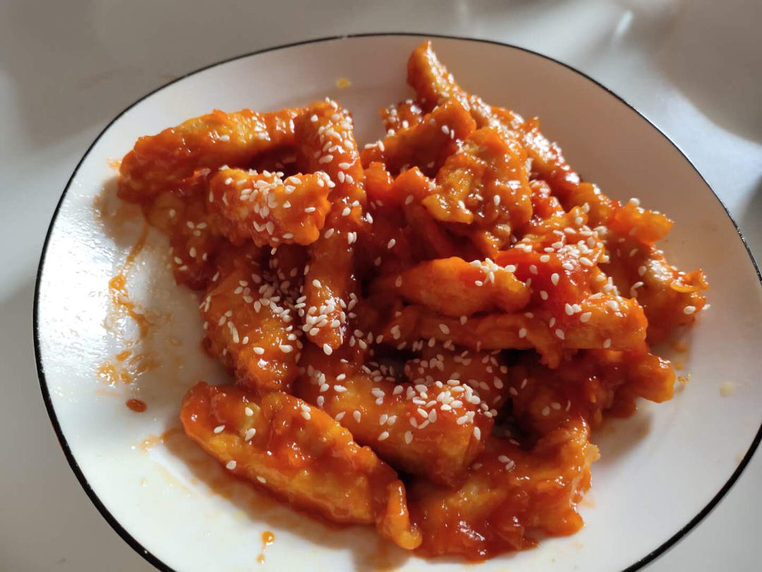 好吃到舔盘㊙️糖醋鸡胸肉💯酸甜可口又下饭