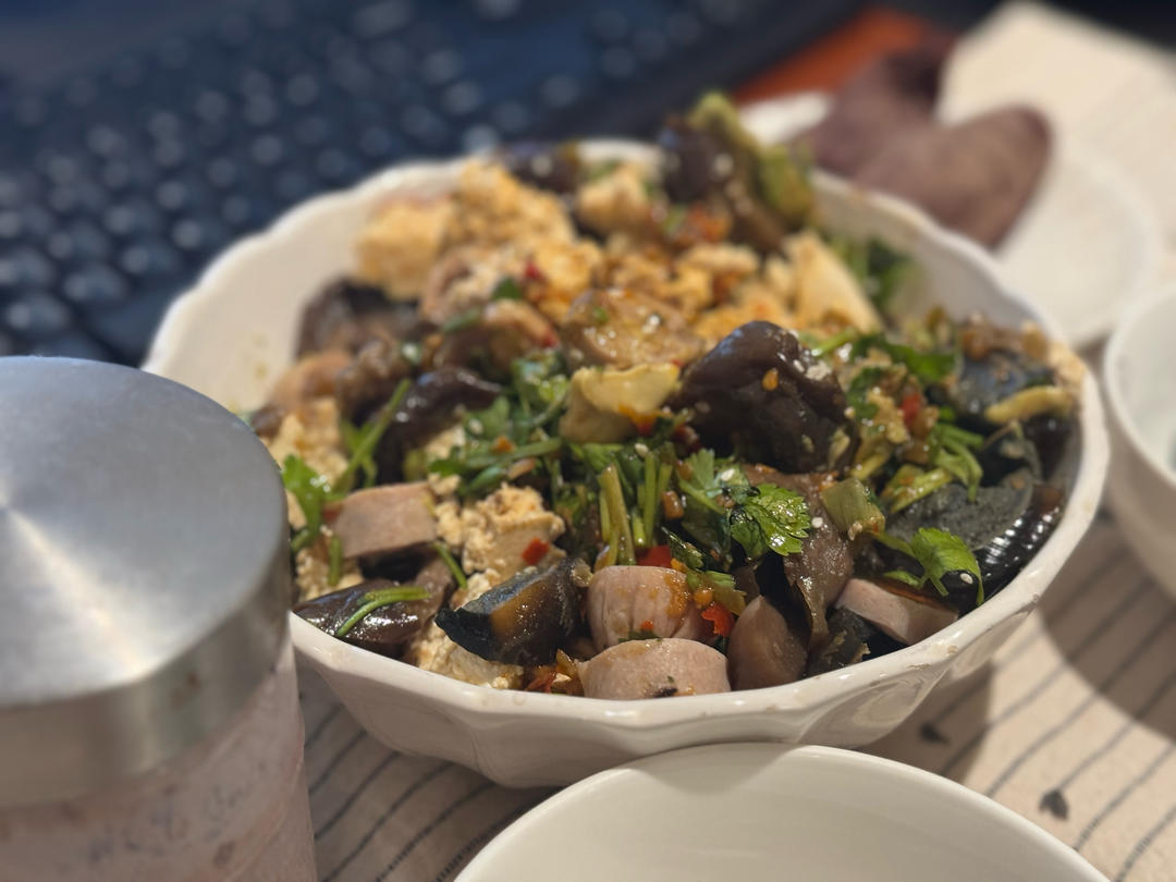 无人失手的油泼老豆腐