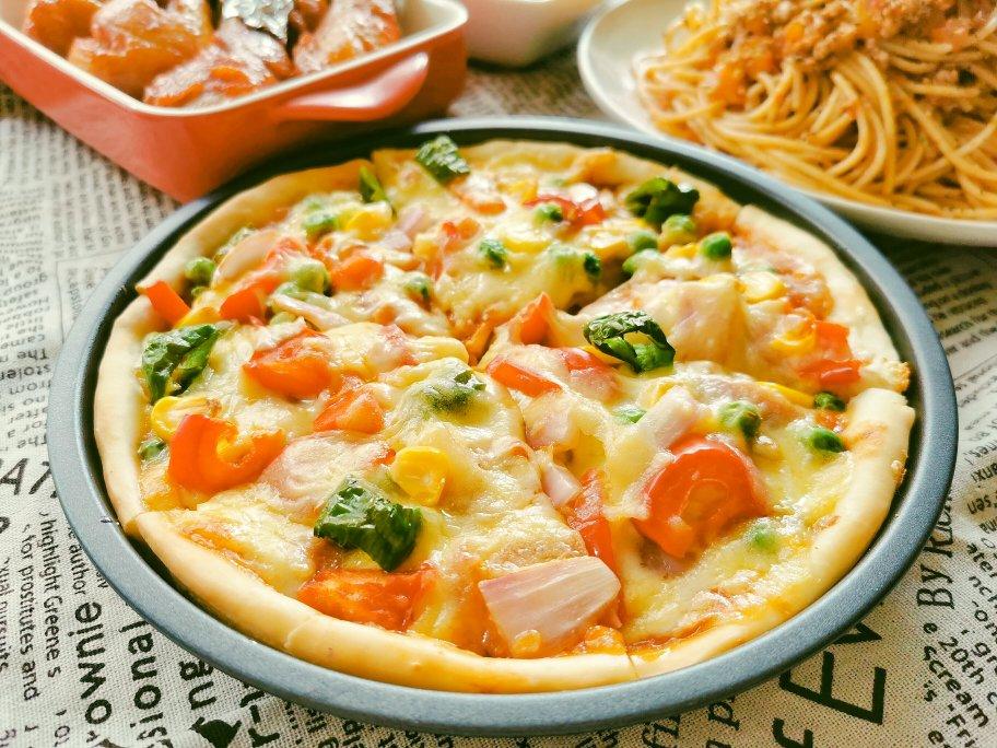 8寸纯手工什锦披萨