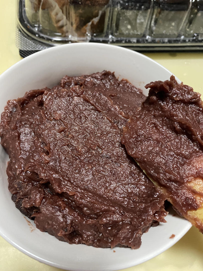 超细腻蛋黄酥豆沙馅