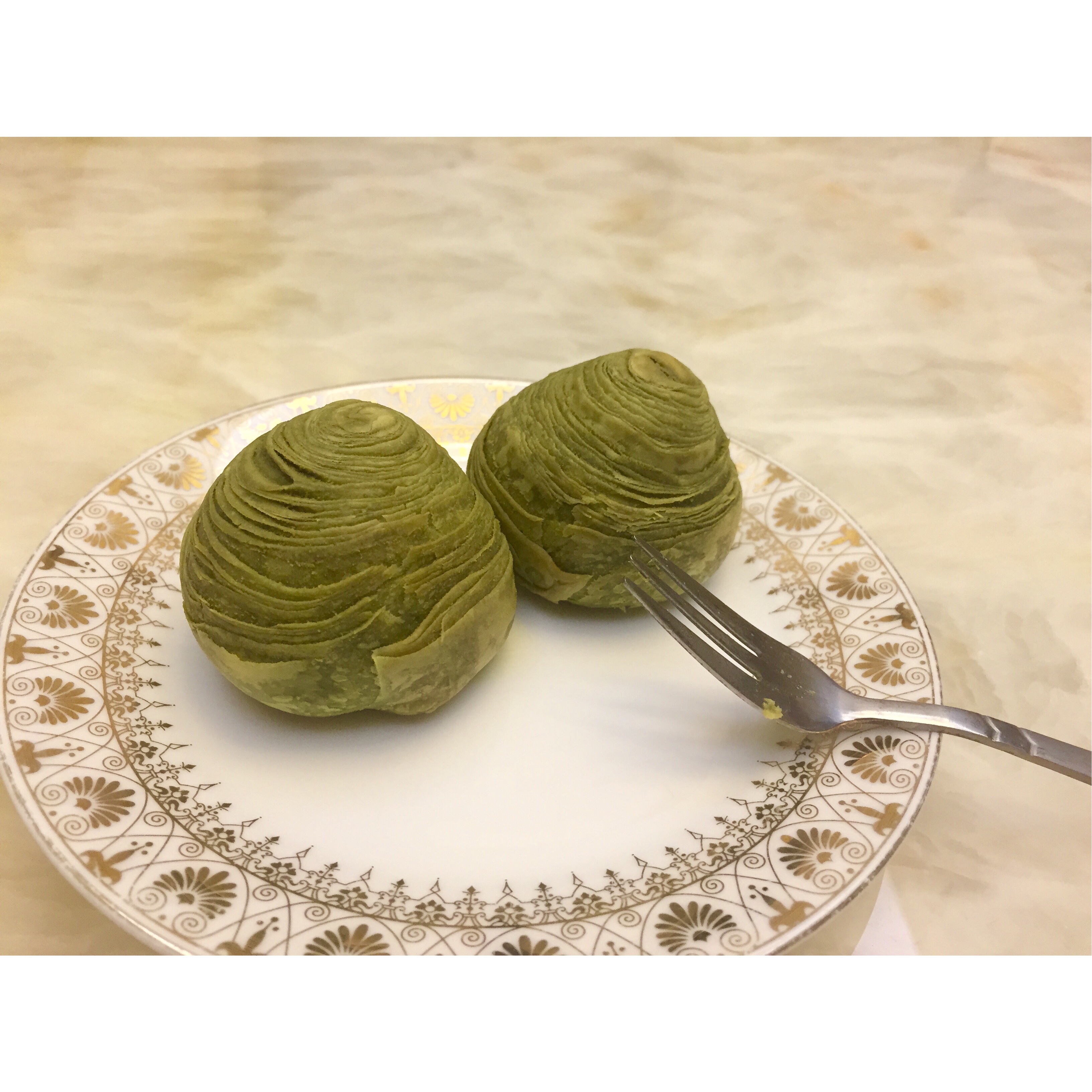 麻薯香芋酥/台湾大甲芋头酥(无猪油完美复刻2015.10修订各种抹茶酥、绿茶酥、蛋黄酥、紫薯酥通用哟）