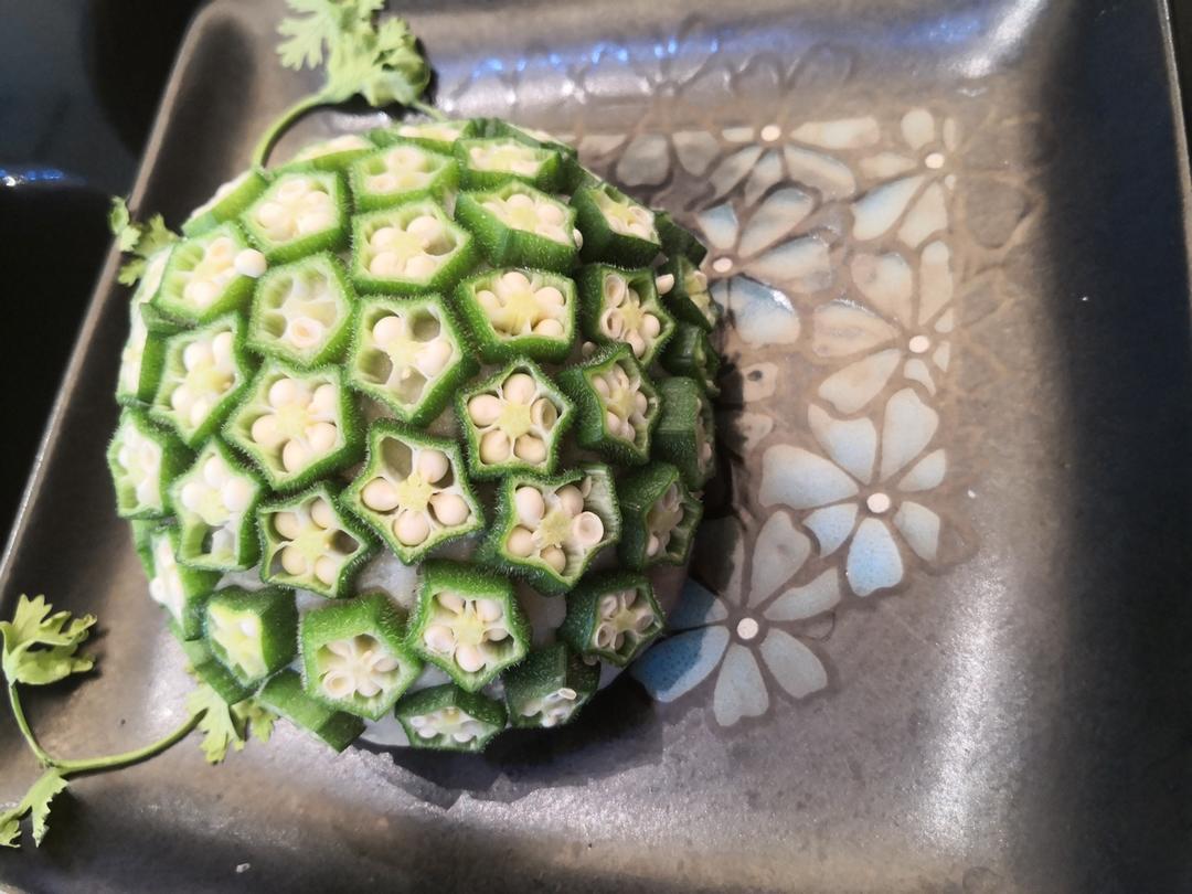土豆泥秋葵