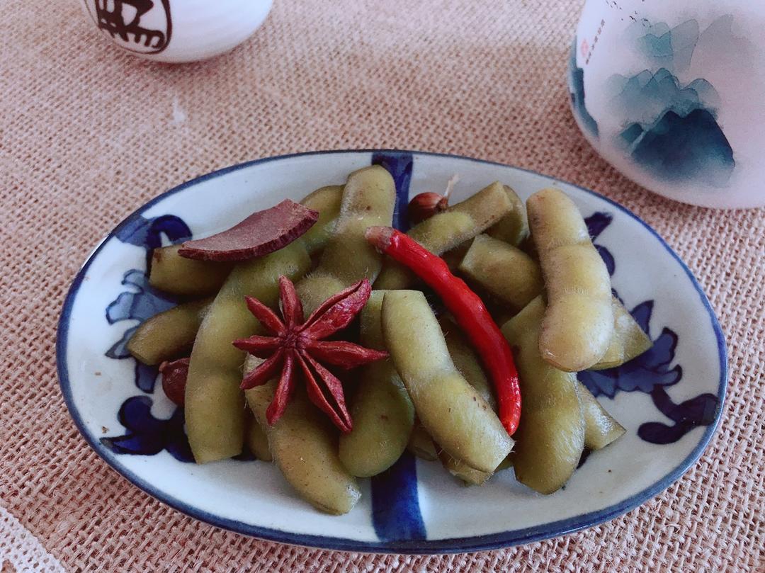 豪华版水煮毛豆
