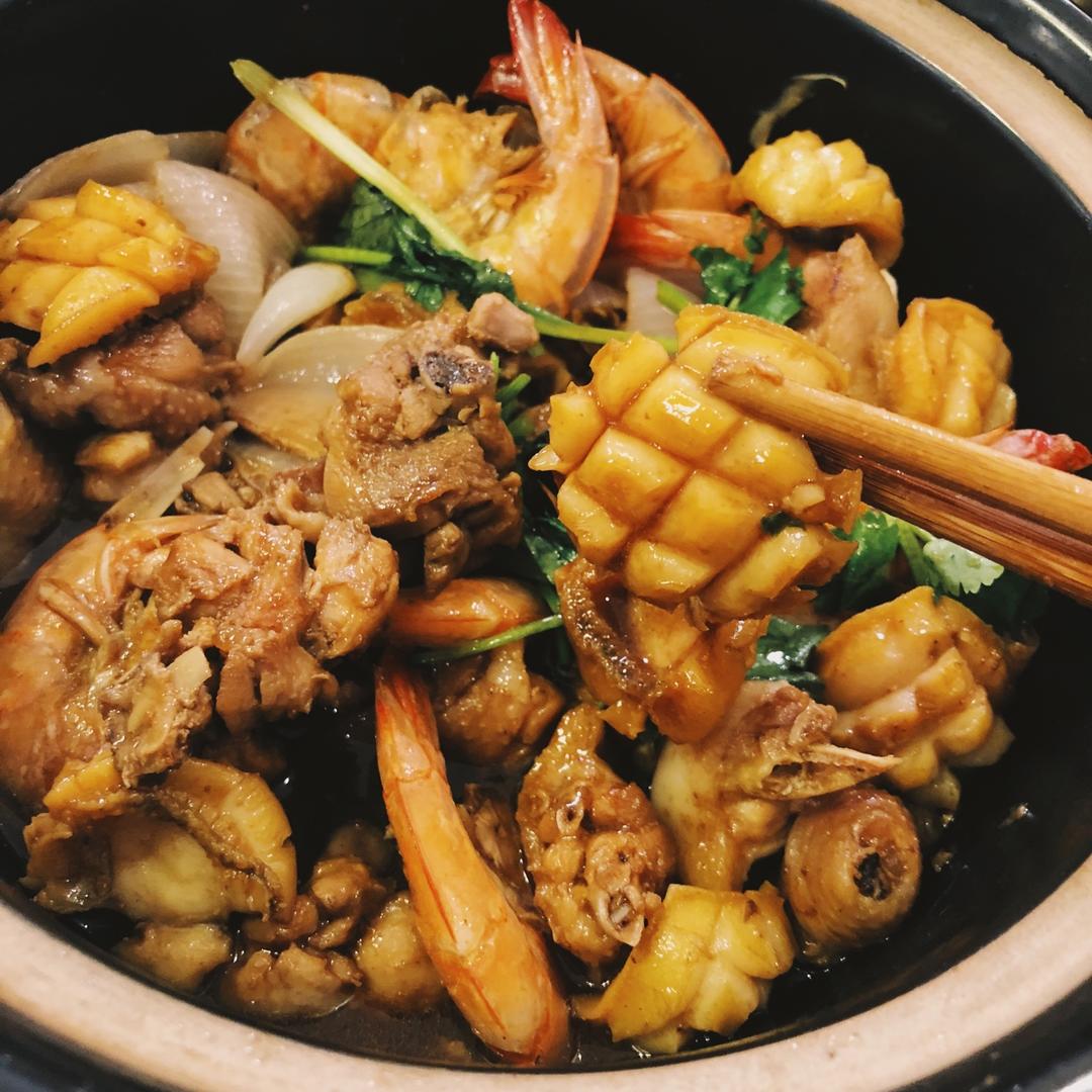 鲍鱼鸡煲