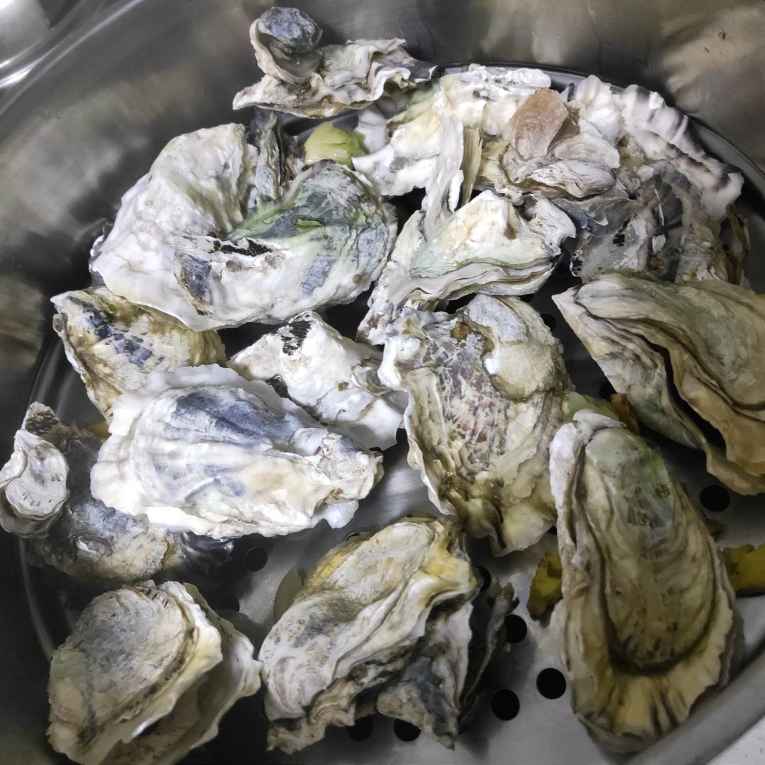 清蒸生蚝