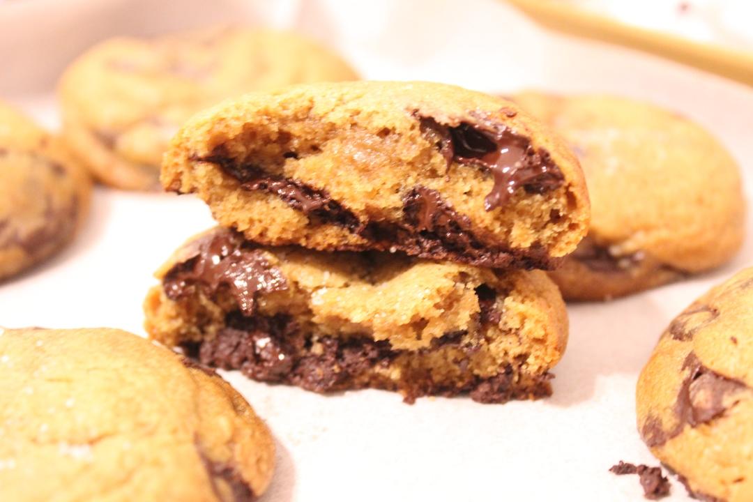 香草海盐巧克力大曲奇