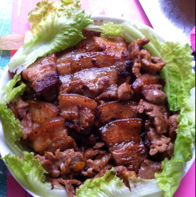 橙香烤五花肉