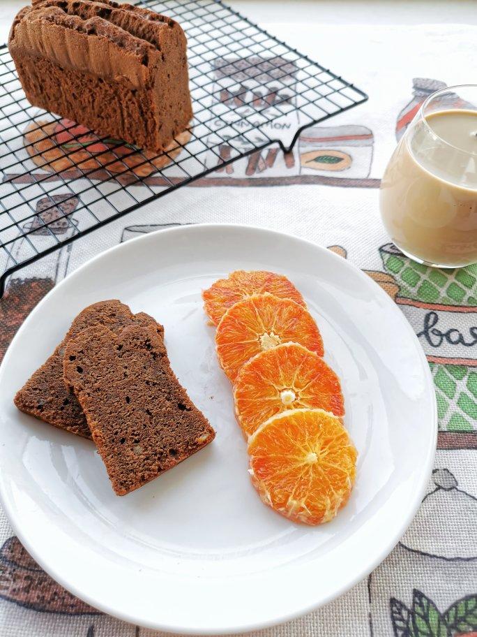 橙香巧克力磅蛋糕