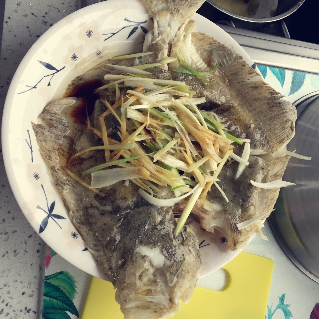 清蒸多宝鱼