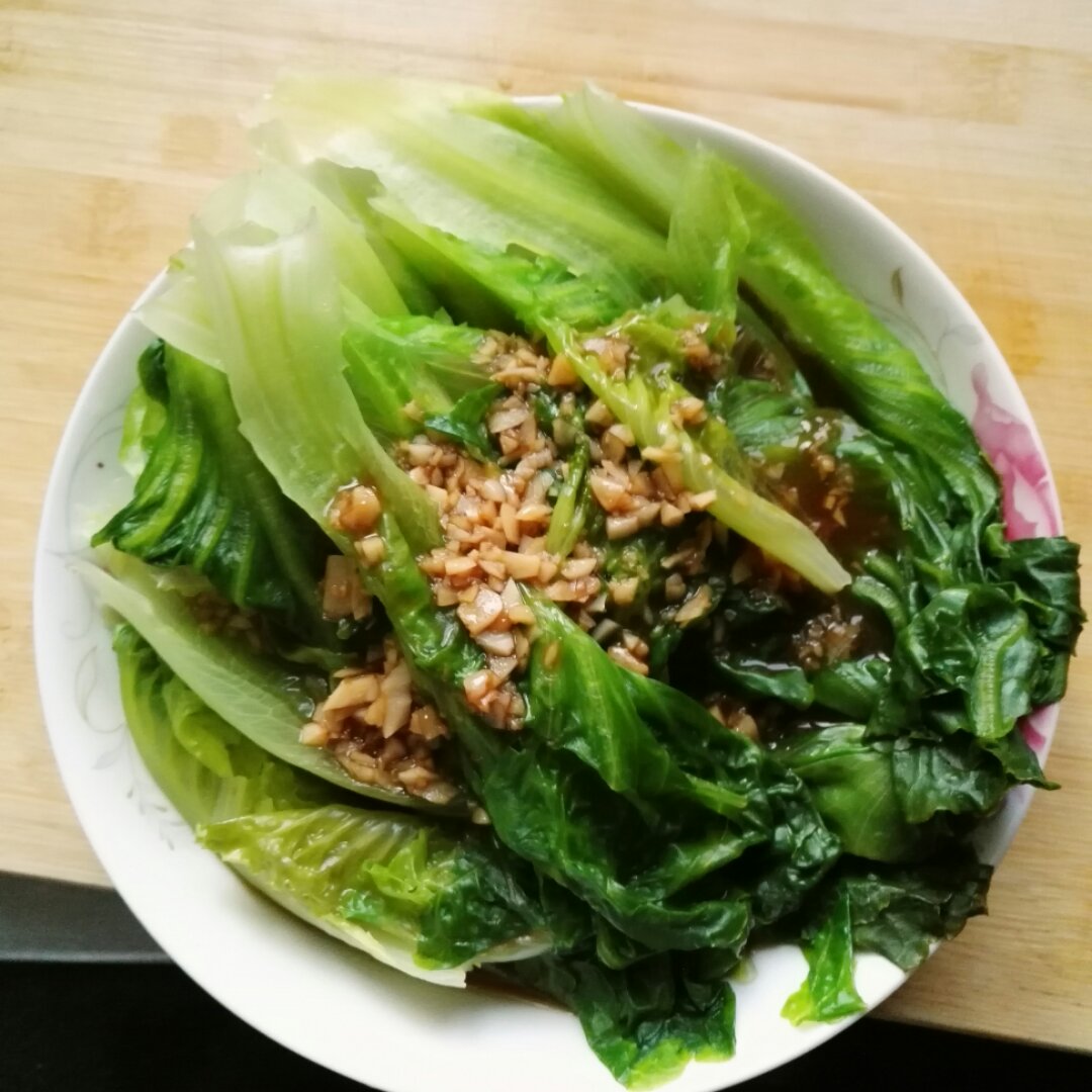 家常菜 蚝油生菜