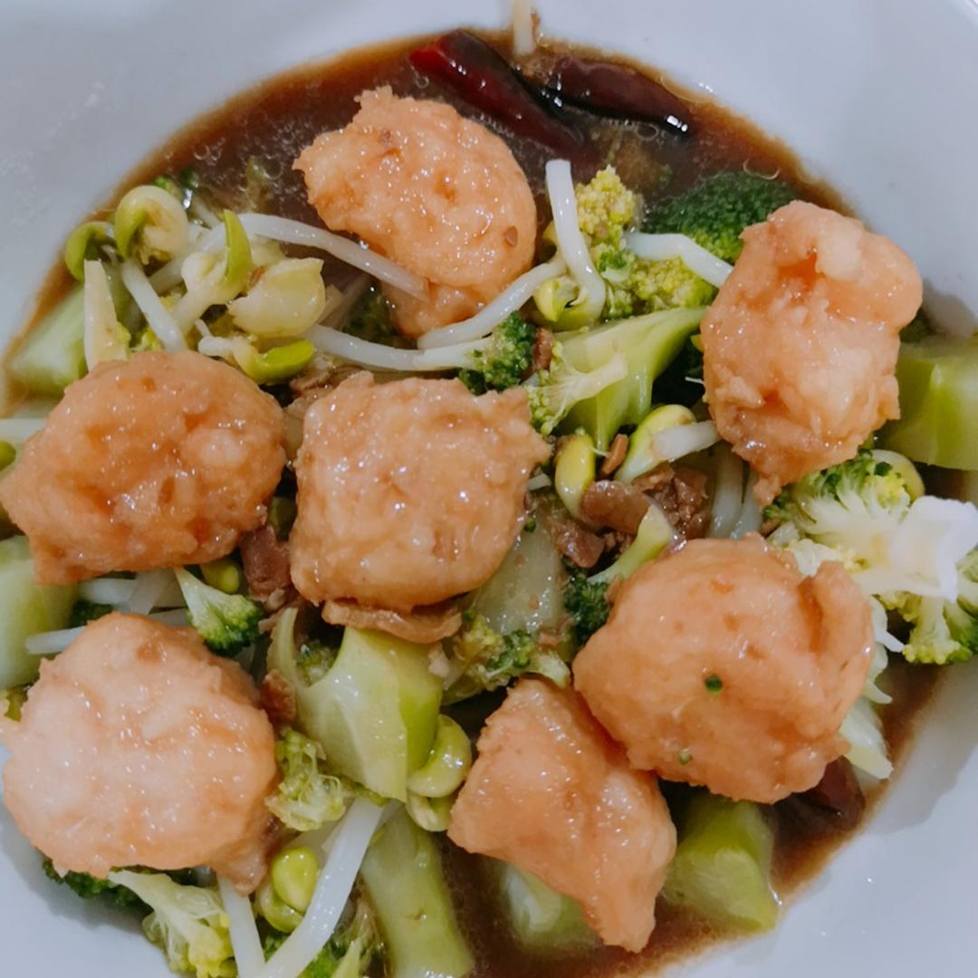 【自制水煮虾滑】