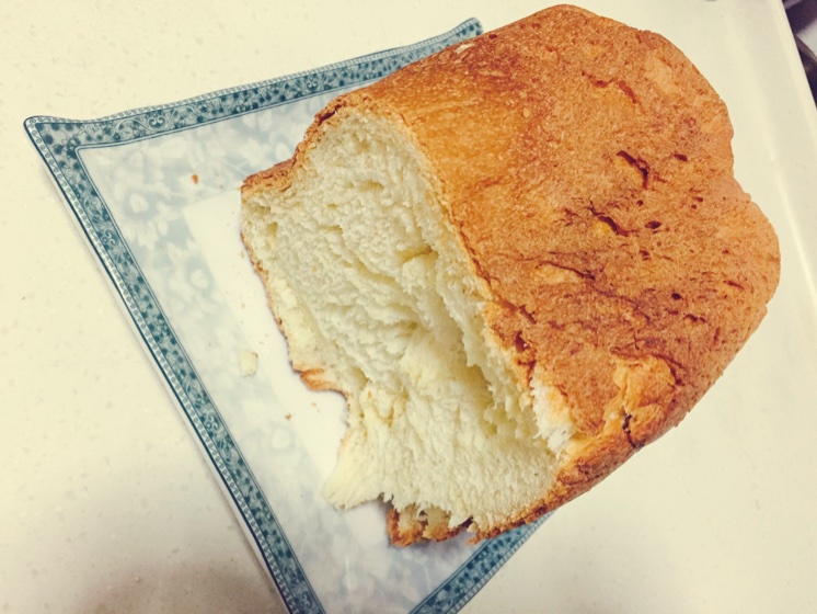 超级好吃的原味面包（面包机版）