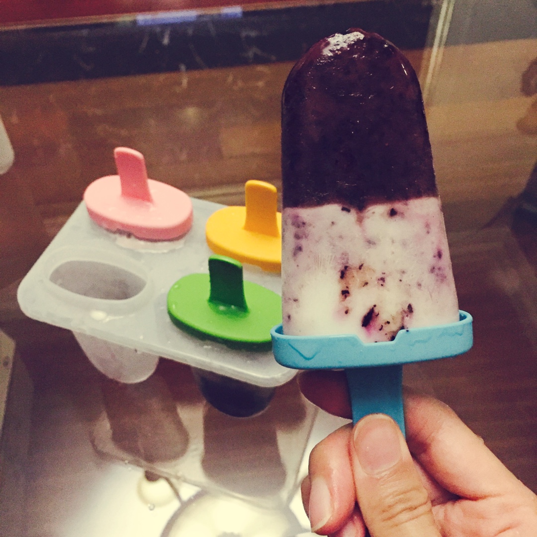 三种口味奶油水果冰棍 Creamy Fruit Popsicle