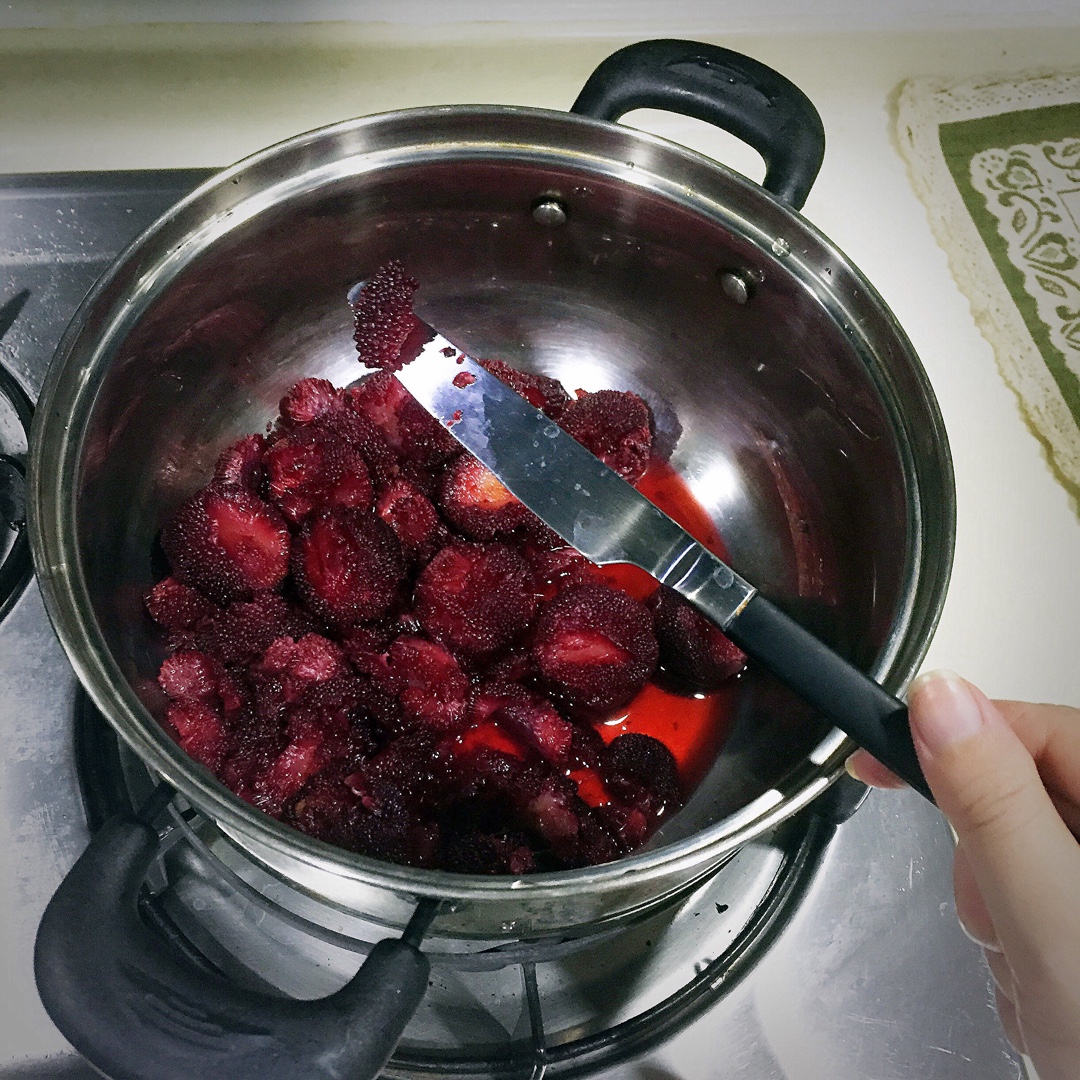 酸酸甜甜杨梅汁