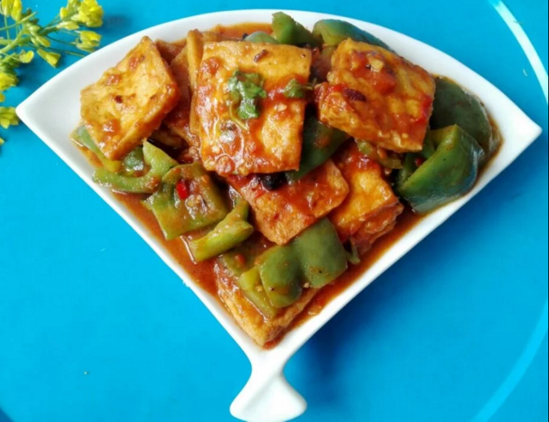 自制剁椒做川菜丨剁椒豆腐&剁椒大杂烩 · 圆满素食