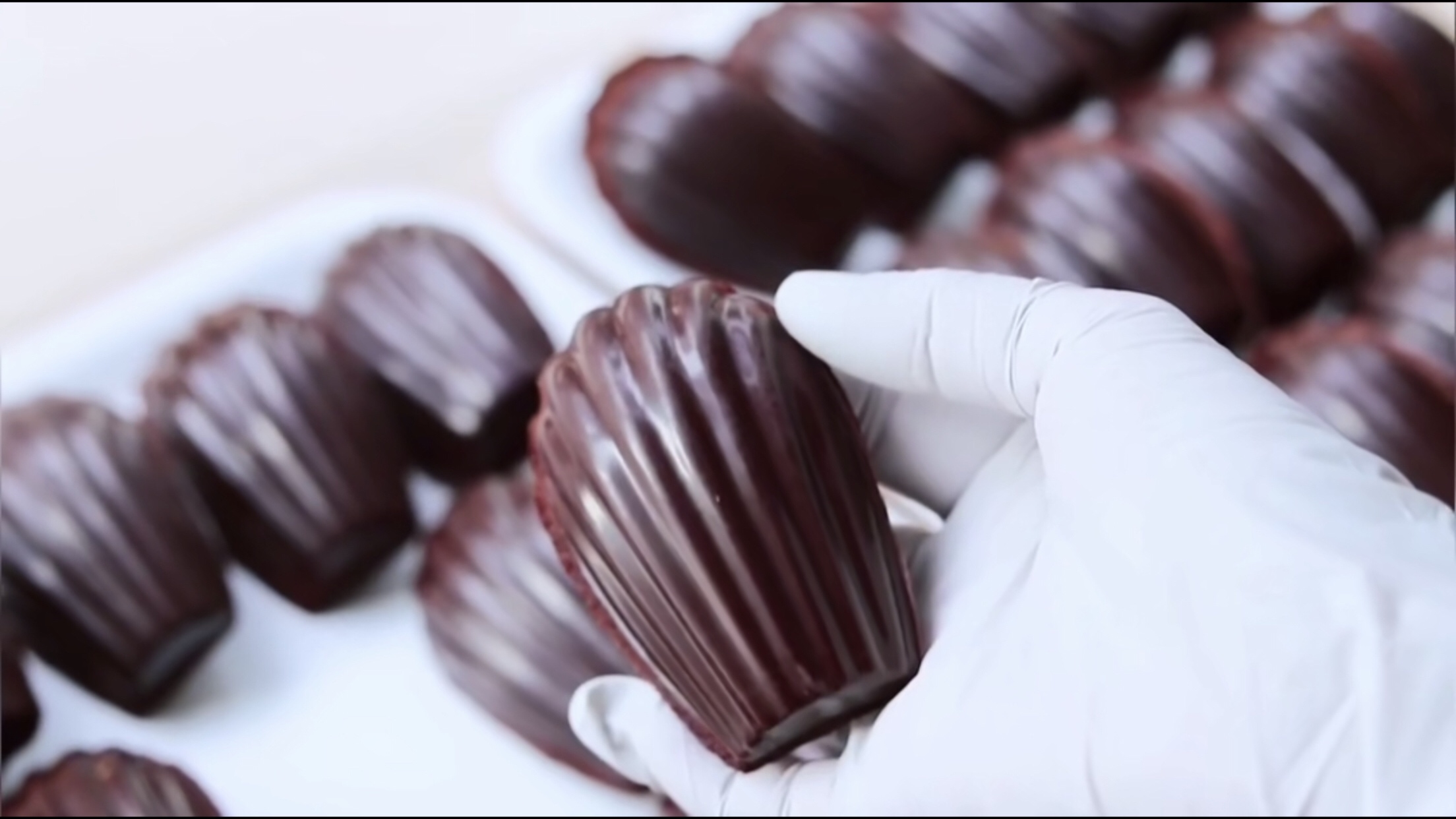 韩国Nebokgom脆皮巧克力玛德琳的做法