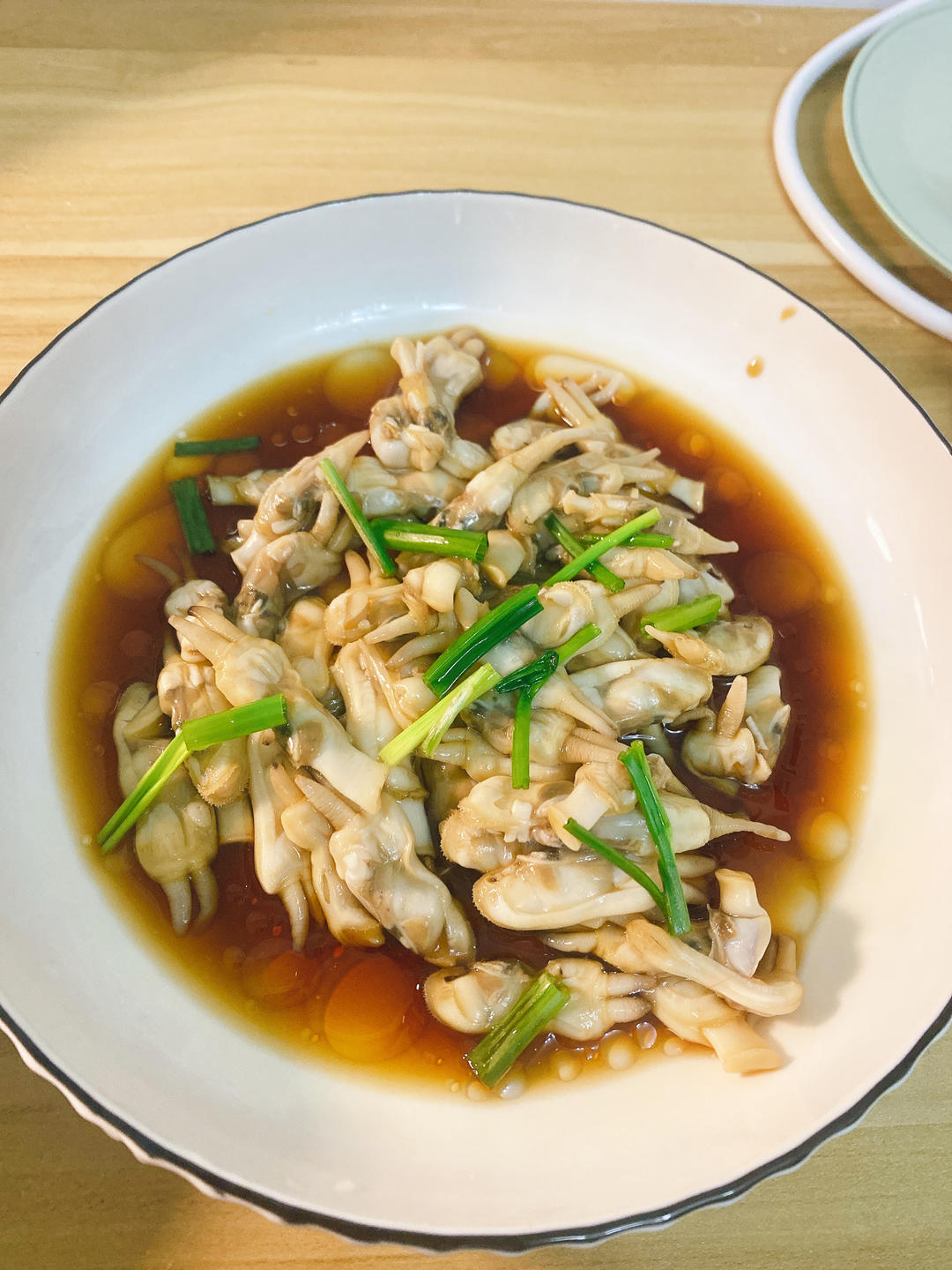 葱油蛏子
