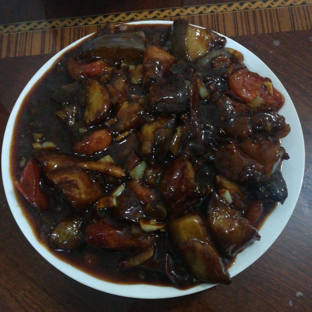 家常烧茄子（比较简单）