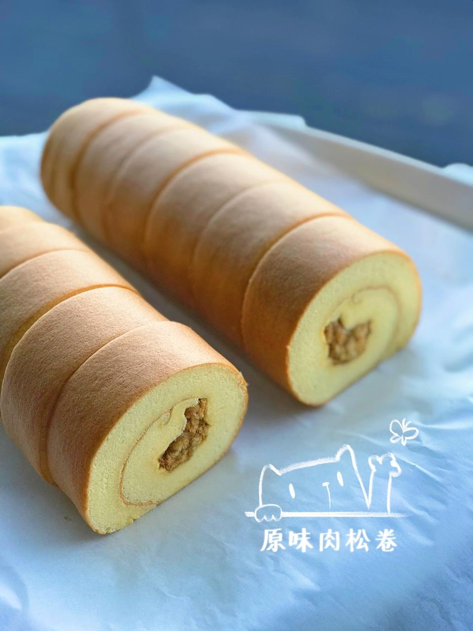 原味蛋糕卷(后蛋法)