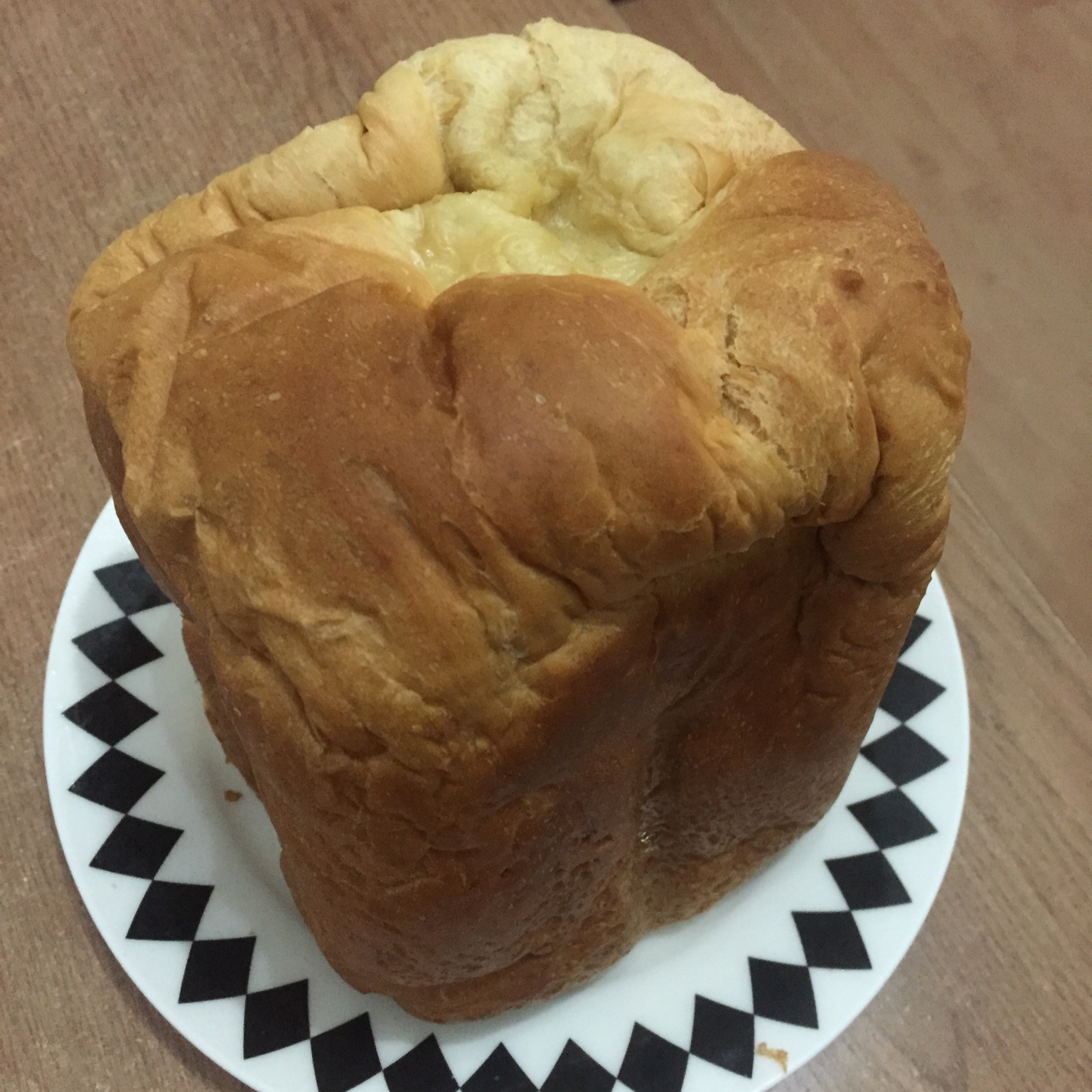 超级好吃的原味面包（面包机版）