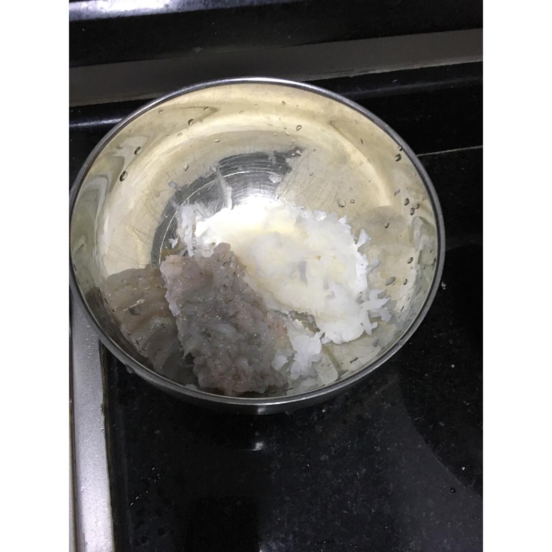 萝卜丝虾饼