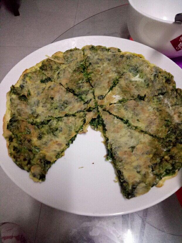 低脂菠菜蛋饼