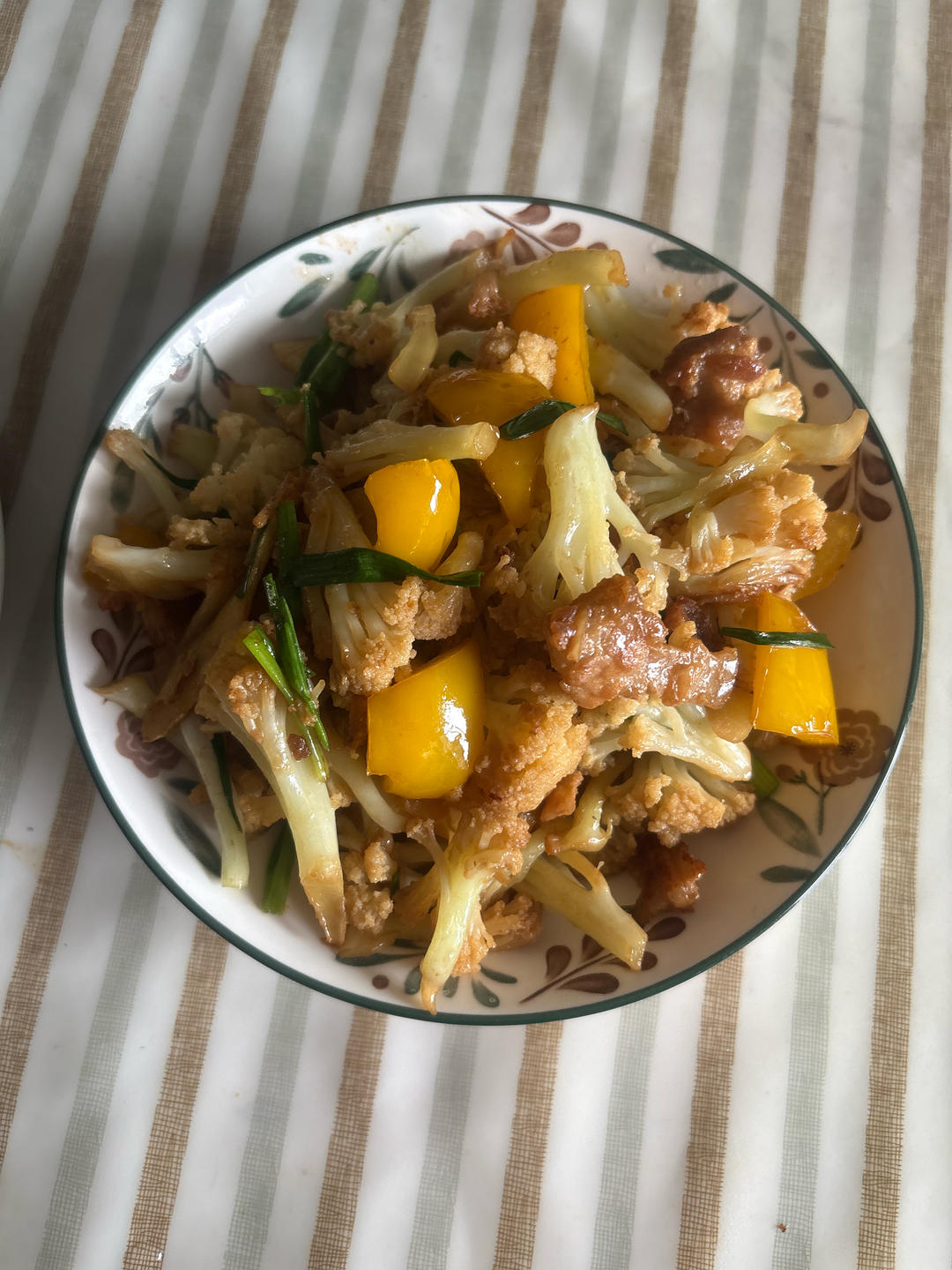 和饭店一个味道的干锅花菜