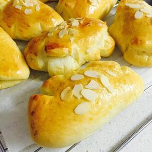 【饺子型】奶黄面包的做法 步骤13
