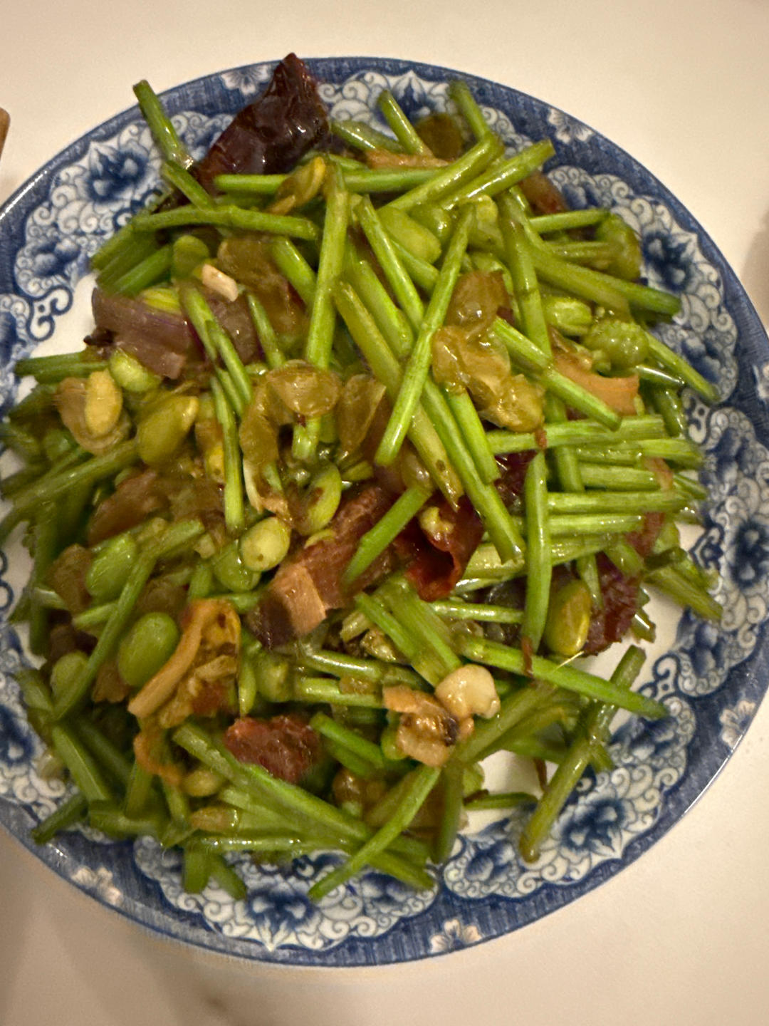 藜蒿炒腊肉