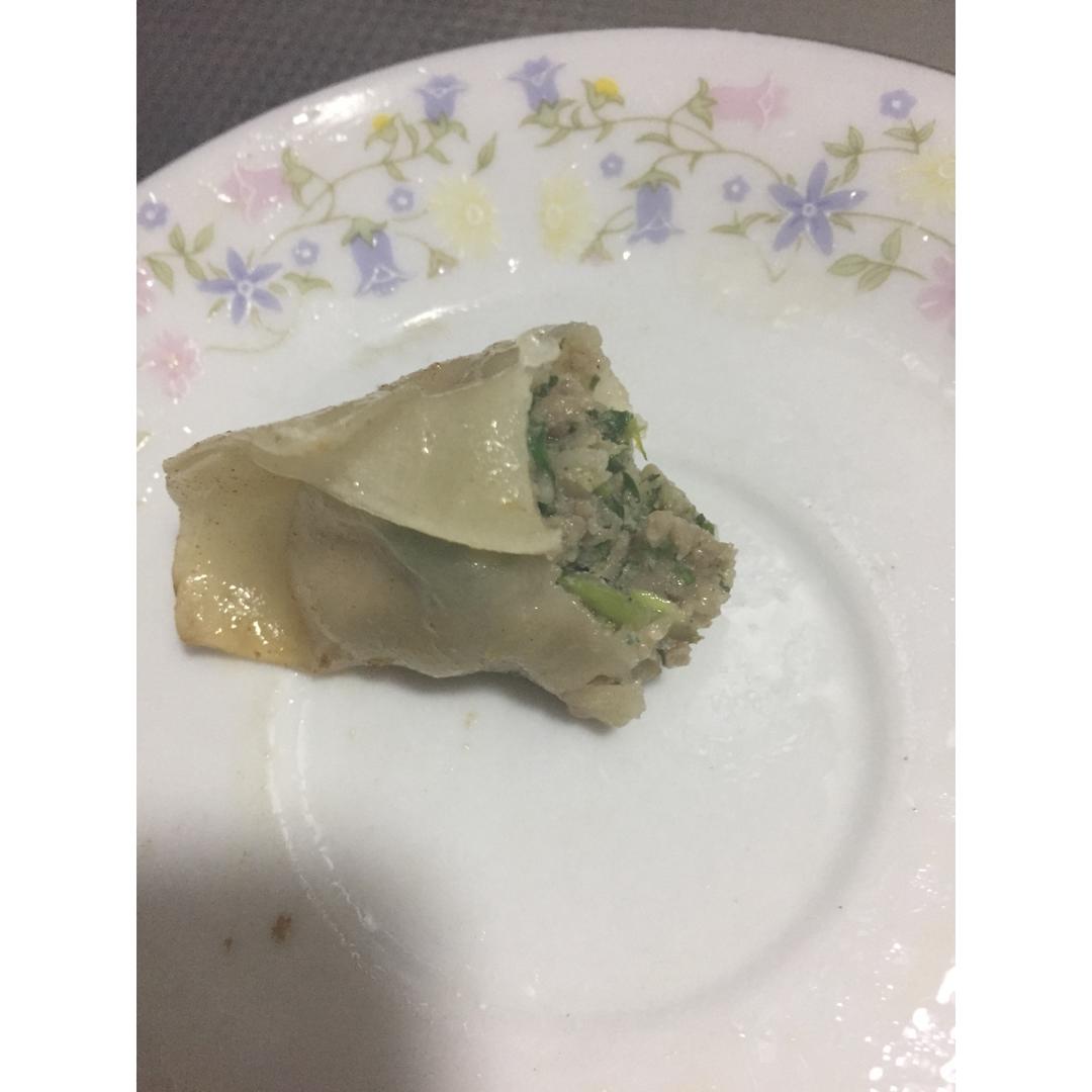 荠菜鲜肉饺子