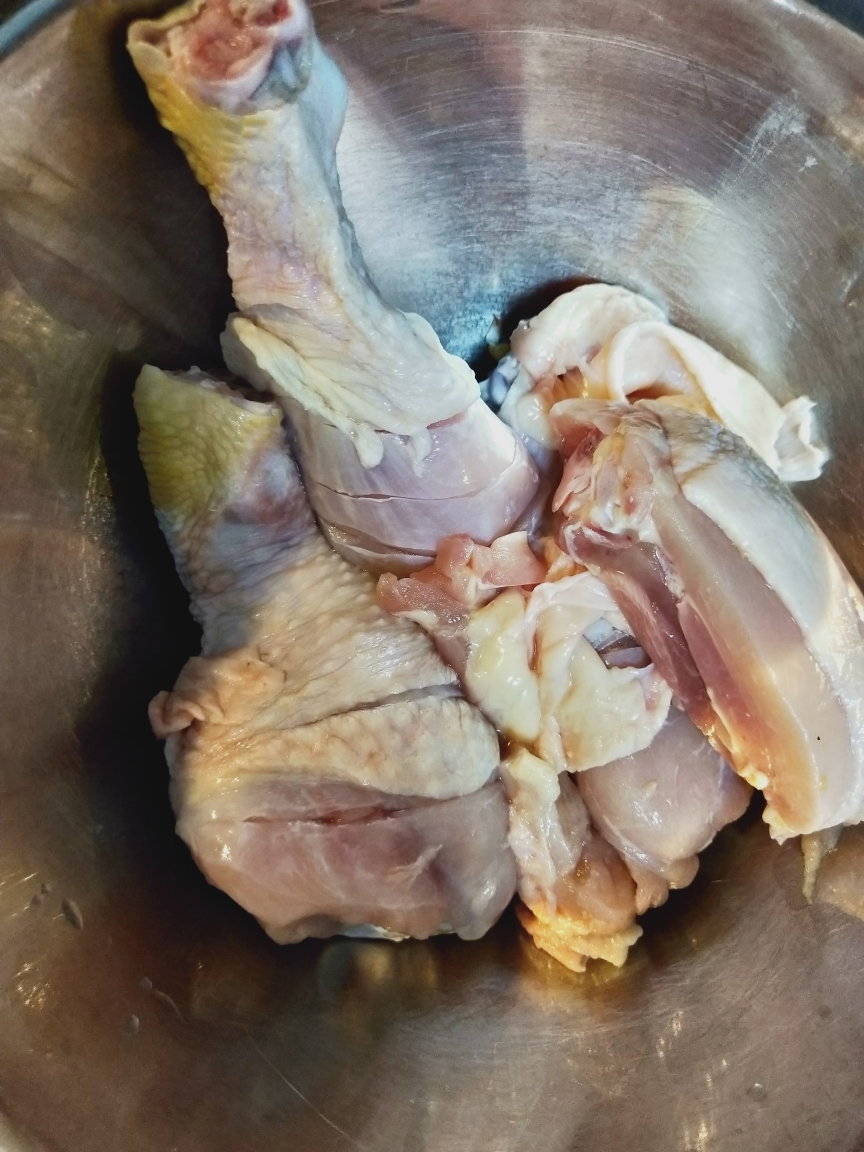 印度鸡肉饭(chicken briyani）的做法 步骤2