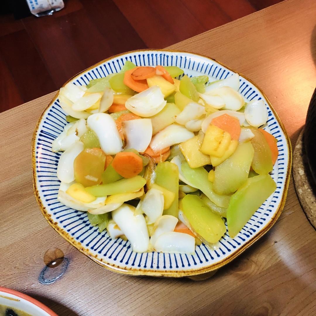清炒鲜百合