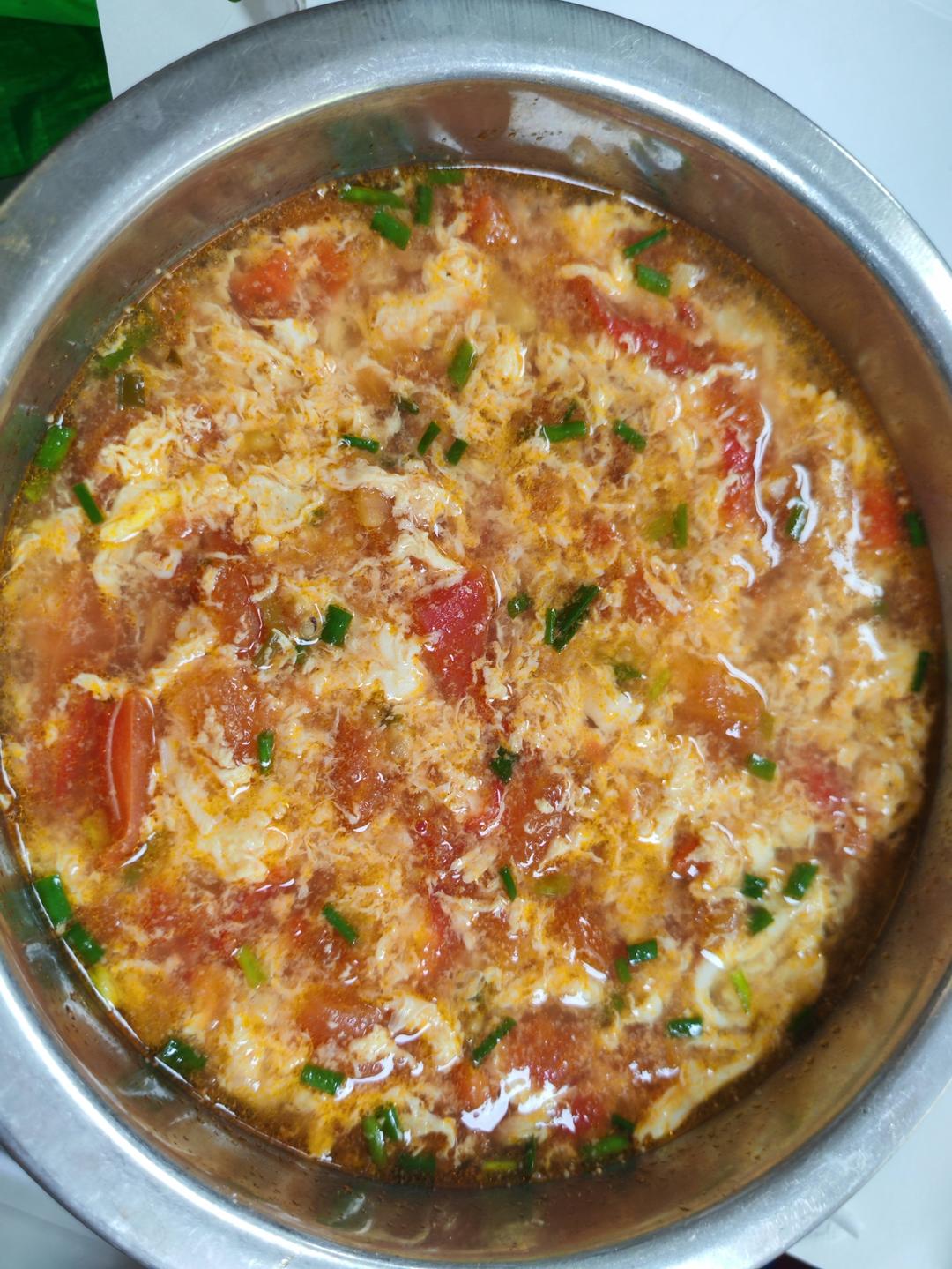 【跟我做不会错】简单又好喝的西红柿鸡蛋汤，家常又营养哦