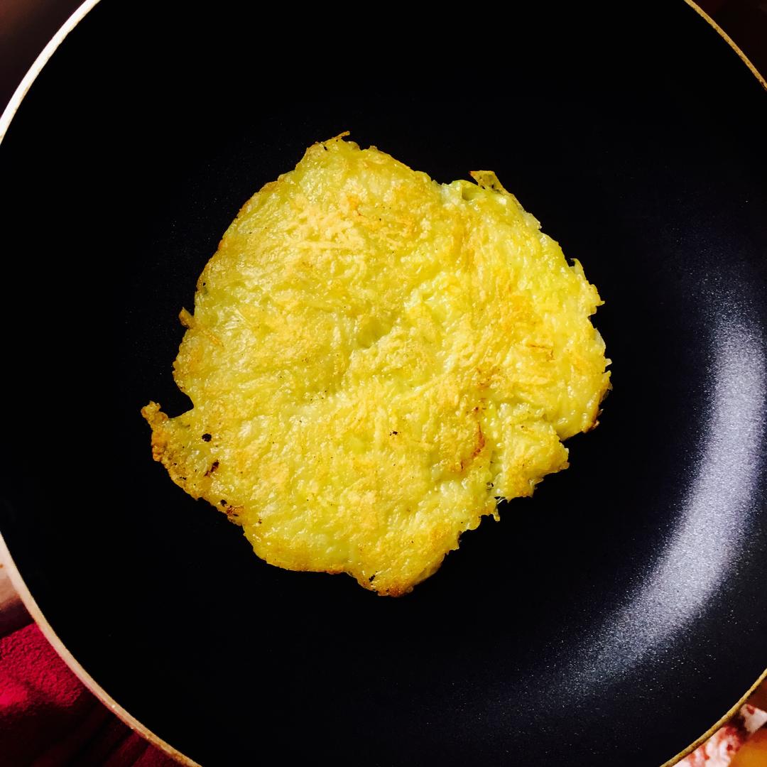 超简易香喷喷土豆丝饼