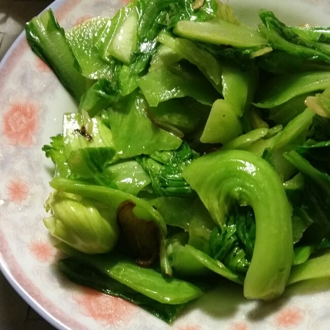 清风茶馆做的清炒芥菜