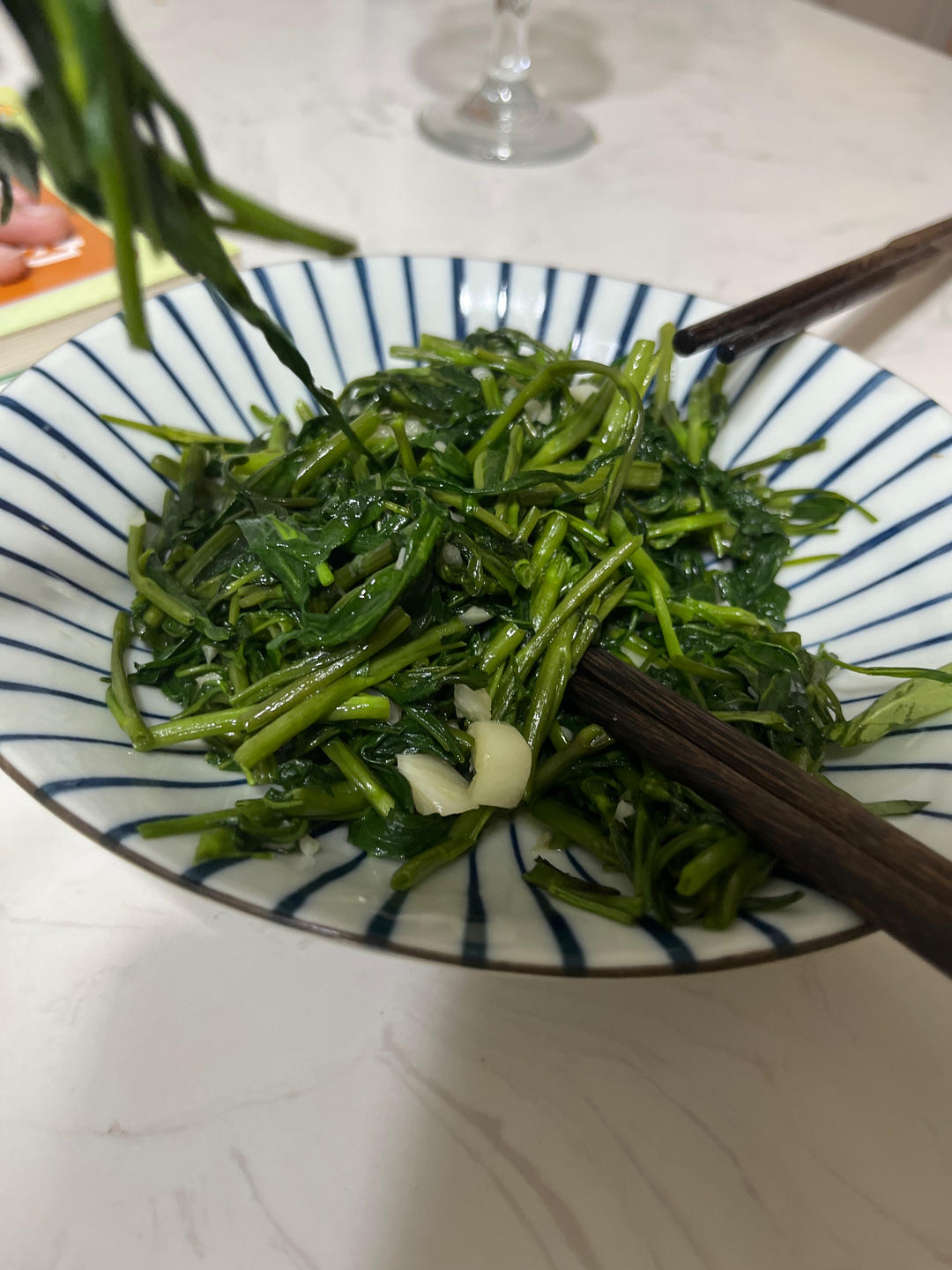 蒜香空心菜❗️5分钟快手菜