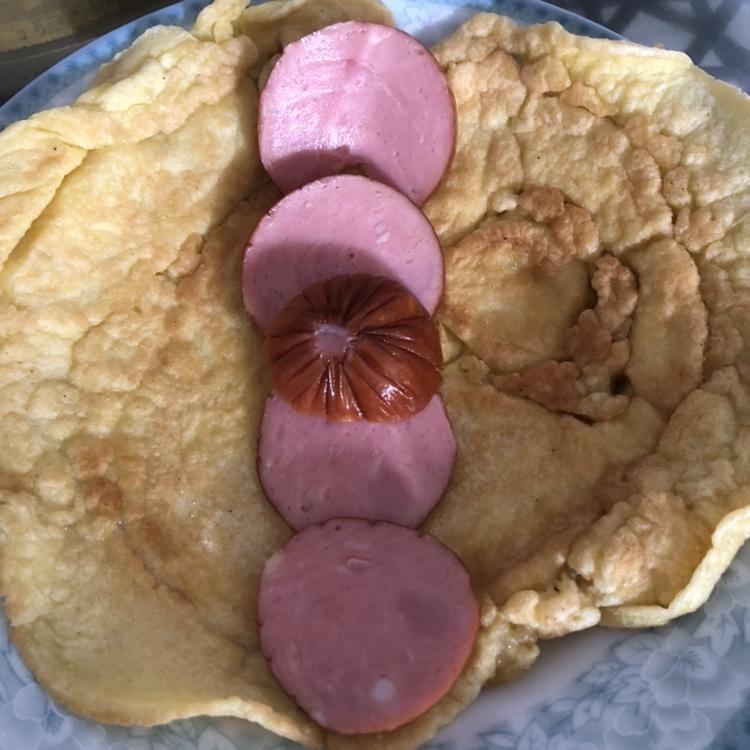 快速早餐鸡蛋葱花饼