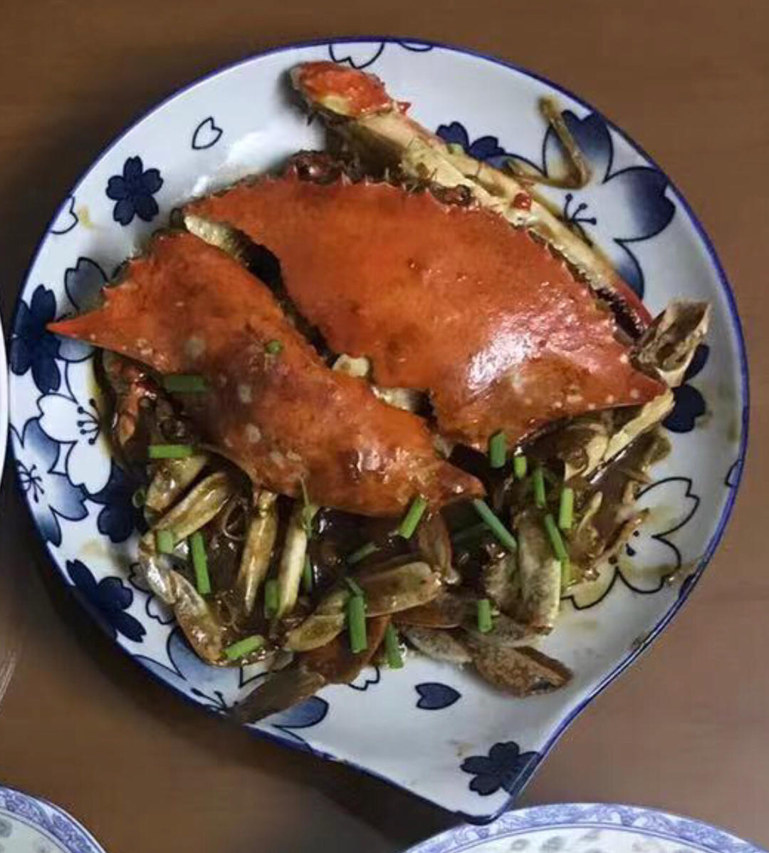 香爆梭子蟹