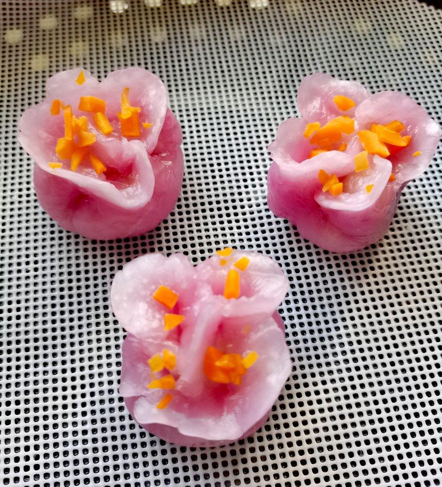 水晶饺子 花开富贵
